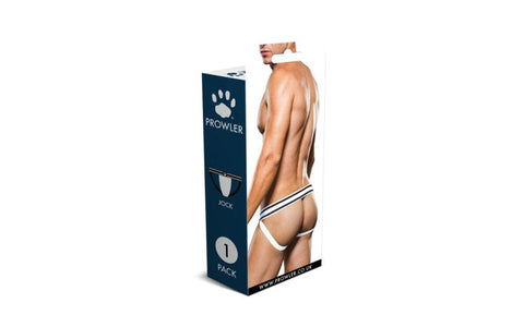 Prowler Jock Black/White Stylish Supportive Jock Strap Jockstraps