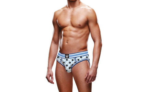 Prowler Blue Paw Open Back Brief for Stylish Comfort Open Back Underwear