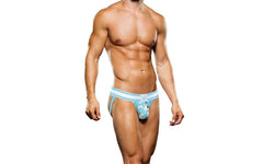 Prowler Lingerie Blue / Medium Prowler Winter Animals Jock Blue/White 4890808266417