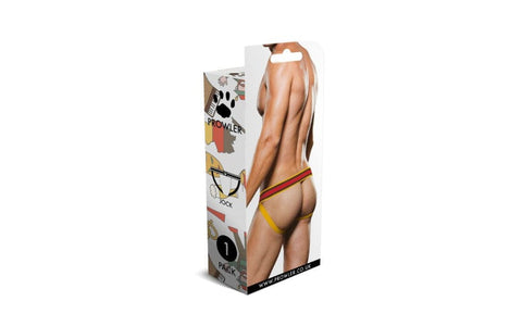 Prowler Berlin Jock Strap in Yellow and Red Colorway Jockstraps