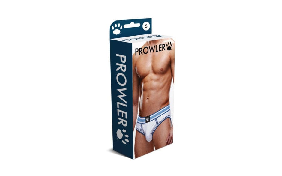 Prowler Lingerie Prowler Open Back Brief White/Blue