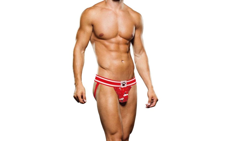 Prowler Lingerie Red / Large Prowler Reindeer Jock Red/White 4890808266526