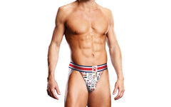 Prowler Lingerie White / Small Prowler Soho Jock White/Red 4890808268735