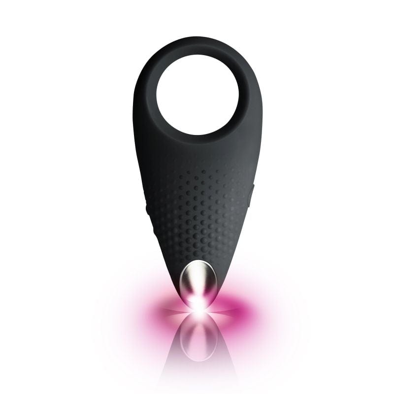 Rocks Off Adult Toys Black Empower Cock Ring Black 811041014389