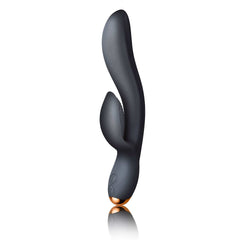 Rocks Off Adult Toys Black Regala Rabbit 811041014136