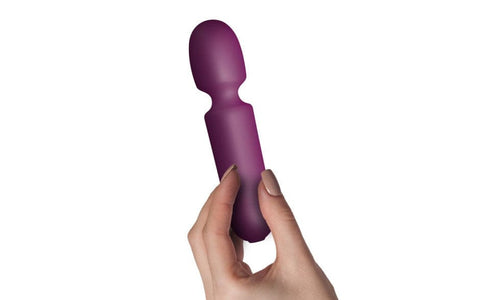 SugarBoo Playful Passion Wand Vibe Burgundy for Relaxation Electric Massager