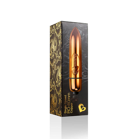 RO-80 Single Speed Bullet Copper Waterproof Vibrator BULLETS