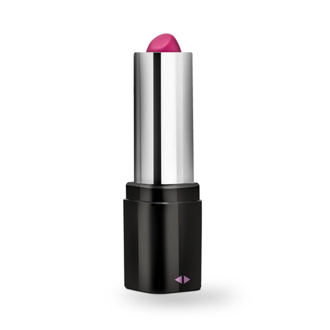 Rose Lipstick Vibe Black 4 Inch Compact Pleasure Toy BULLETS