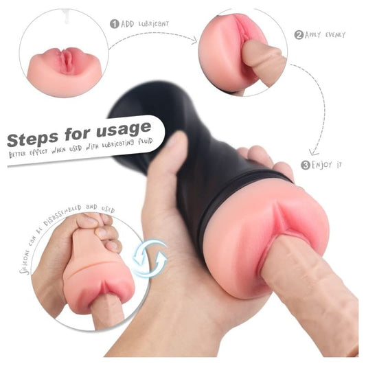 S-Hande Adult Toys Black Marcus Stroker