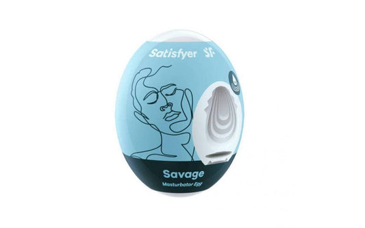 Satisfyer Adult Toys Blue Satisfyer Masturbator Egg Savage 4049369043408