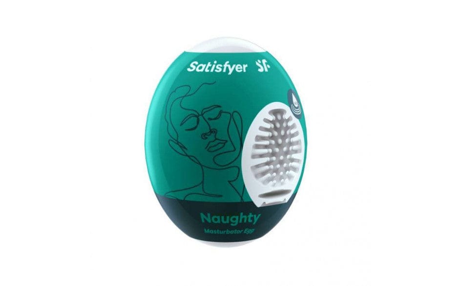 Satisfyer Adult Toys Green Satisfyer Masturbator Egg Naughty 4061504010021