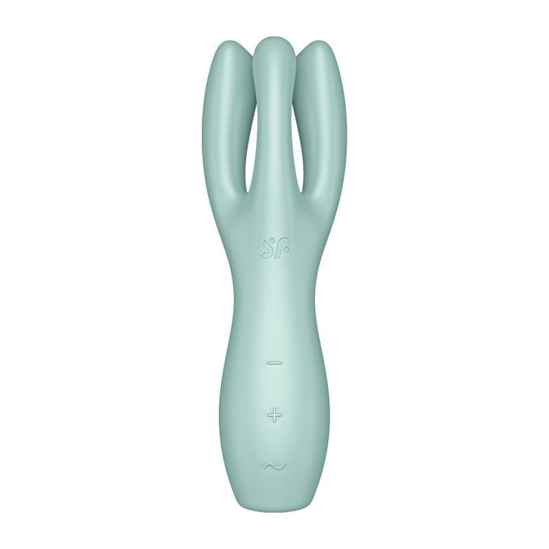 Satisfyer Adult Toys Green Satisfyer Threesome 3 Layon Vibrator Mint 4061504037165