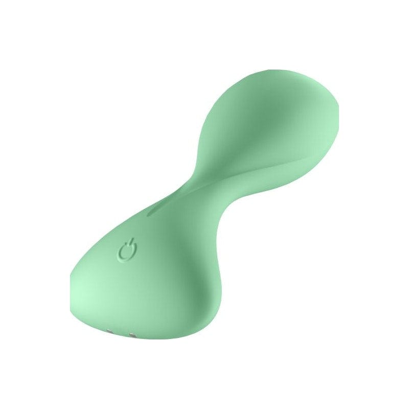 Satisfyer Adult Toys Green Satisfyer Trendsetter Connect App Vibrating Anal Plug Light Green 4061504006826