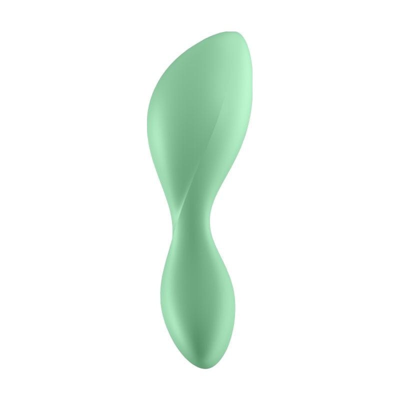 Satisfyer Adult Toys Green Satisfyer Trendsetter Connect App Vibrating Anal Plug Light Green 4061504006826