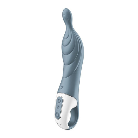 A-mazing 2 Vibrator Grey for A-Spot Stimulation 10 Inch VIBRATORS