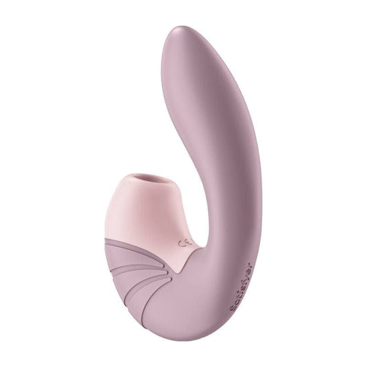 Satisfyer Adult Toys Lilac Satisfyer Supernova G-Spot Clit Suction Vibrator Old Rose 4061504009728