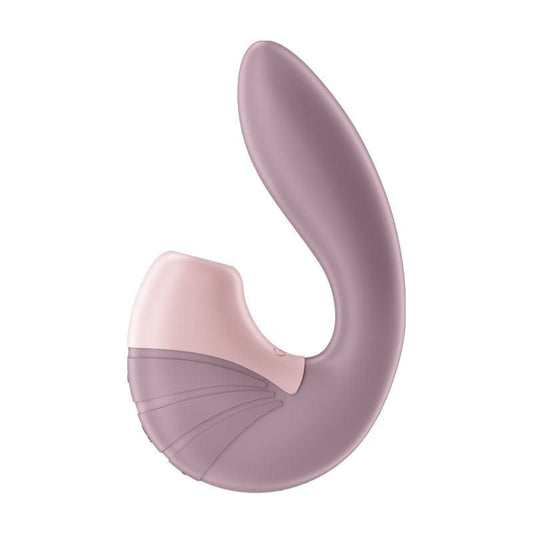 Satisfyer Adult Toys Lilac Satisfyer Supernova G-Spot Clit Suction Vibrator Old Rose 4061504009728