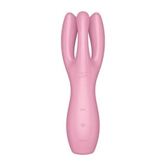 Satisfyer Adult Toys Pink Satisfyer Threesome 3 Layon Vibrator Pink 4061504037158