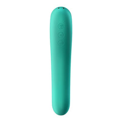 Satisfyer Adult Toys Teal Satisfyer Dual Kiss Green 4061504003023