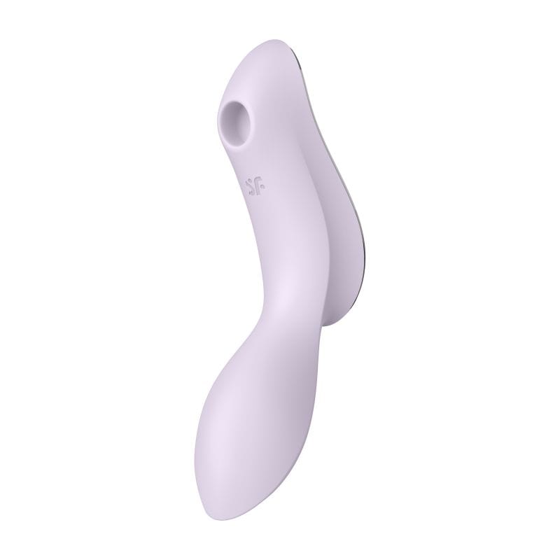 Satisfyer Adult Toys Violet Satisfyer Curvy Trinity 2 Insertable Air Pulse Vibrator Violet 4061504036502