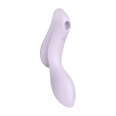 Satisfyer Curvy Trinity 2 Insertable Air Pulse Vibrator Violet AIR PULSATION