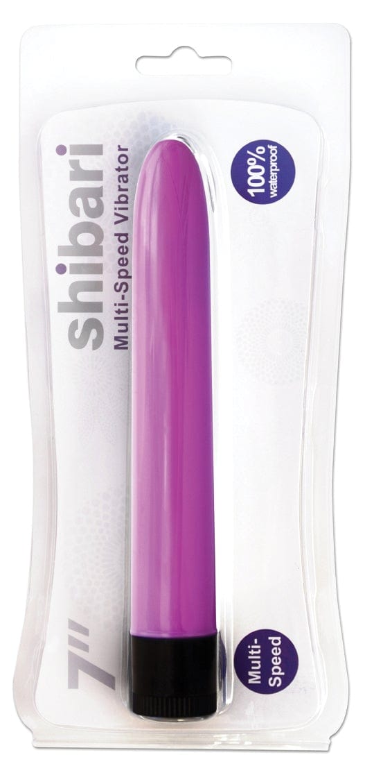 Shibari Multi Speed Vibrator 7 Inch Pink Pink Vibrators