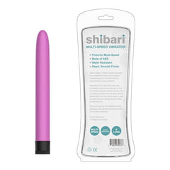 Shibari Adult Toys Pink Shibari Multi-Speed Vibrator 9in Pink 810046850763