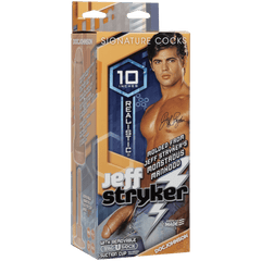 Signature Cocks Adult Toys Vanilla Jeff Stryker Realistic Cock 10" 782421122409