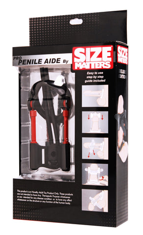 Size Matters Pro Penile Lengthening Device for Enhanced Intimacy Black PUMPS