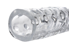 Size Matters Adult Toys Clear 3in Clear Penis Enhancer Sleeve 848518031372