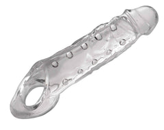 Size Matters Adult Toys Clear Clearly Ample Penis Enhancer Sheath 848518007339