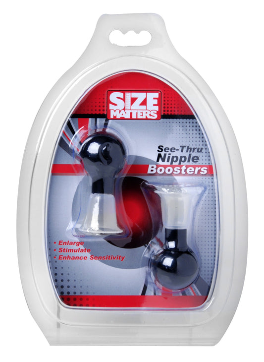 Size Matters Adult Toys Clear See Thru Nipple Enlarger Pumps 848518009142