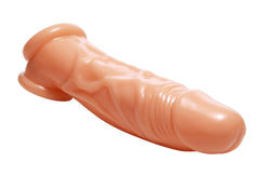 Size Matters Adult Toys Flesh Realistic Flesh Penis Enhancer and Ball Stretcher 848518019387