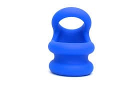 Sport Fucker Switch Hitter Blue Cock Ring and Ball Stretcher 36mm COCK RINGS Sling