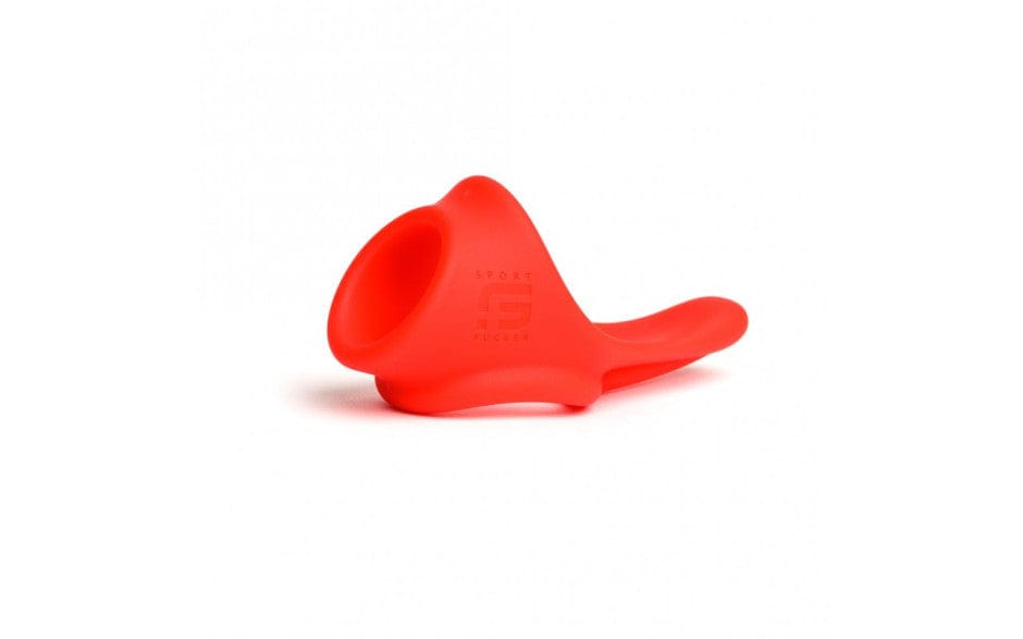 Sport Fucker Adult Toys Red Tailslide Cock & Ball Red