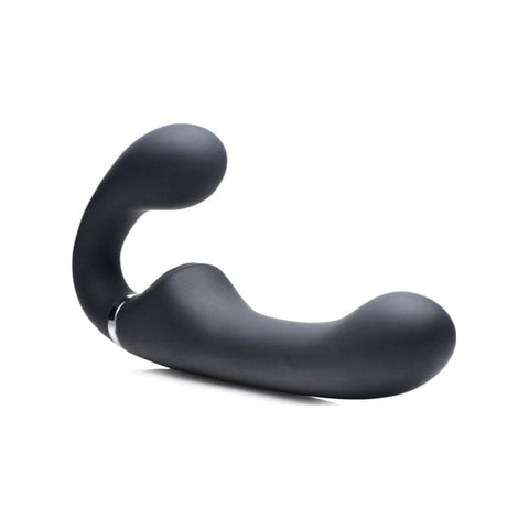 Mighty Rider 10X Strapless Strap-On Black with Remote Control STRAP-ONS