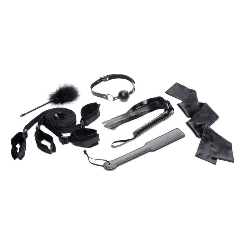 Strict Adult Toys Black Bed Restraint Bondage Kit Black 848518044099