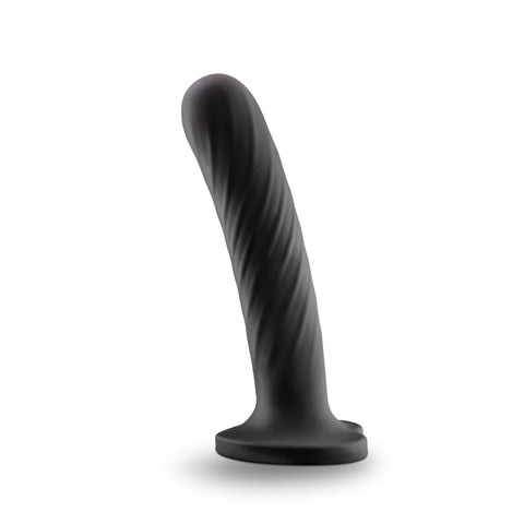 Temptasia Twist Large Adult Sex Toy with Unique Swirling Texture Dongs Neutral