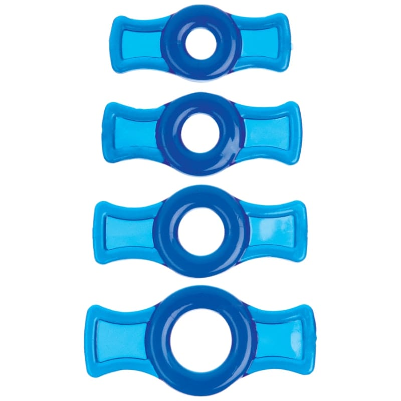 TitanMen Adult Toys Blue Cock Ring Set Blue 782421016968