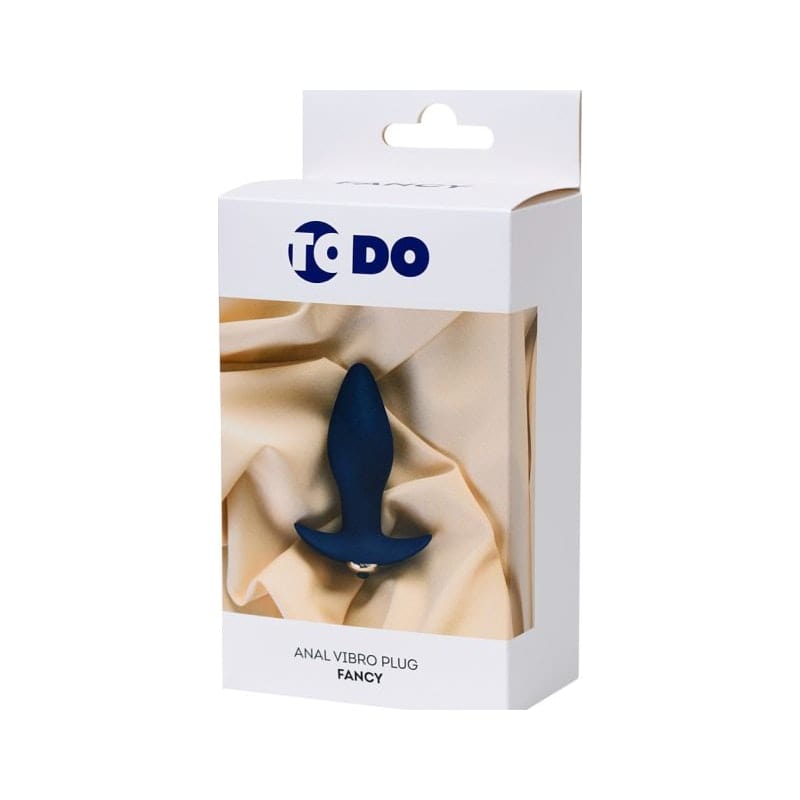 ToDo Adult Toys Blue ToDo Fancy Vibating Anal Plug 4627152617144