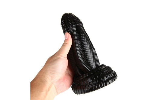 X-MEN Adult Toys Black Crocodile Anal Dildo Black