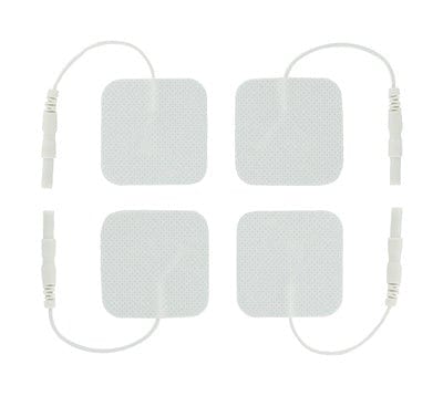 Zeus Adult Toys White Zeus Electro Pads 4-Pack 811847012145