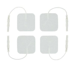 Zeus Adult Toys White Zeus Electro Pads 4-Pack 811847012145