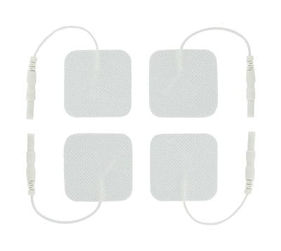 Zeus Adult Toys White Zeus Electro Pads 4-Pack 811847012145