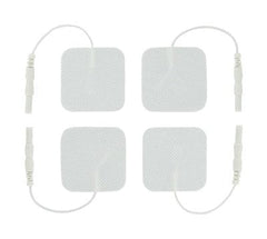 Zeus Adult Toys White Zeus Electro Pads 4-Pack 811847012145