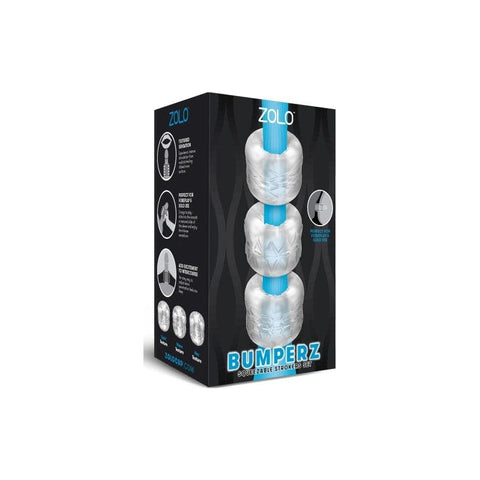 Zolo Bumperz 3 Pc Stroker Set Strokers - Manual